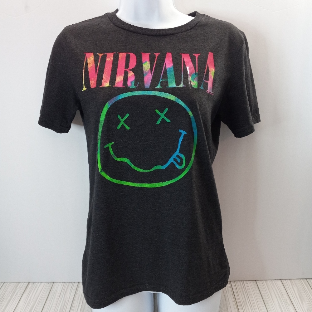 Nirvana Rock Band Graphic Tee